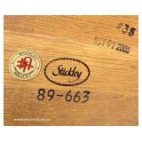 Mission Oak Round Side Table by “Stickley Furniture” Mission Oak Round Side Table by “Stickley Furniture”