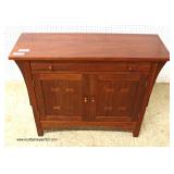 SOLID Cherry One Drawer 2 Door Server in the Arts and Craft Style by “Stickley Furniture” 