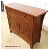 SOLID Cherry One Drawer 2 Door Server in the Arts and Craft Style by “Stickley Furniture” 