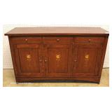AWESOME BEAUTIFUL 10 Piece Mission Oak Dining Room Set with 2 Matching Corner Cabinets with Arts a AWESOME BEAUTIFUL 10 Piece Mission Oak Dining Room Set with 2 Matching Corner Cabinets with Arts a