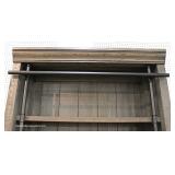 Contemporary Gray Distressed Library Style Open Face Bookcase with original tags by “Martin Furnitur Contemporary Gray Distressed Library Style Open Face Bookcase with original tags by “Martin Furnitur