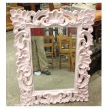 Highly Carved and Ornate Decorator Mirror Highly Carved and Ornate Decorator Mirror