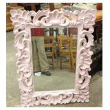 Highly Carved and Ornate Decorator Mirror 