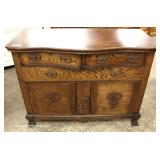 ANTIQUE Oak Buffet 