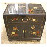 Asian Decorated Side Cabinet 