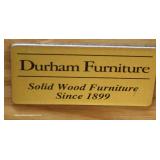 PAIR of SOLID Oak 3 Drawer Night Stands by “Durham Furniture” PAIR of SOLID Oak 3 Drawer Night Stands by “Durham Furniture”