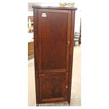 NEW Mahogany 2 Door Chimney Style Cupboard 