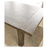 NEW Country Style 7 Piece Plank Top Dining Room Table and 6 Chairs NEW Country Style 7 Piece Plank Top Dining Room Table and 6 Chairs