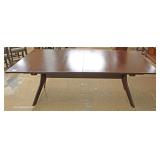 NEW Modern Design SOLID Mahogany Dining Room Table NEW Modern Design SOLID Mahogany Dining Room Table