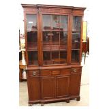 One of Several Mahogany China Cabinets 