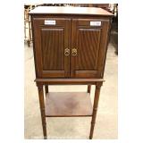 2 Door Mahogany SILVER Chest by “Ethan Allen Furniture” made in American 2 Door Mahogany SILVER Chest by “Ethan Allen Furniture” made in American