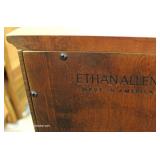 2 Door Mahogany SILVER Chest by “Ethan Allen Furniture” made in American 