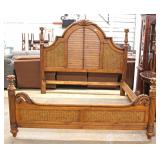 5 Piece Contemporary Pine King Bedroom Set 