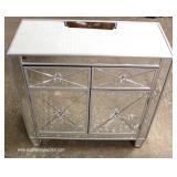 Hollywood Mirrored Decorator Chest Hollywood Mirrored Decorator Chest