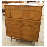 Mid Century Danish Walnut Chest on Chest with Fitted Interior by “Kroehler Furniture” Mid Century Danish Walnut Chest on Chest with Fitted Interior by “Kroehler Furniture”