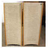 PAIR of Mid Century Slim Line Speakers by “Magneplanar” PAIR of Mid Century Slim Line Speakers by “Magneplanar”