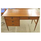 Mid Century Modern Danish Walnut Writing Desk 