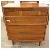 Mid Century Modern Danish Walnut High Chest 