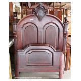 Selection of ANTIQUE Victorian Walnut High Back Beds 