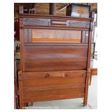 Selection of ANTIQUE Victorian Walnut High Back Beds 