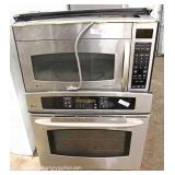 GE Profile Stainless Steel Front Dishwasher, Gas Stove Top, Oven and Microwave 