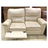 Selection of Leather Double Reclining Lounge Love Seat and Chairs 