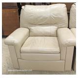 Selection of Leather Double Reclining Lounge Love Seat and Chairs 