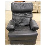 Leather Reclining Massage Chair Leather Reclining Massage Chair