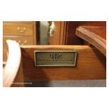 Mahogany Step Down Buffet with Brass Gallery by “Palmer House Collection by Lexington Furniture” Mahogany Step Down Buffet with Brass Gallery by “Palmer House Collection by Lexington Furniture”