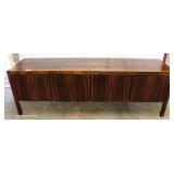  Mid Century Modern Exotic Rosewood Credenza made in Denmark – auction estimate $400-$800 