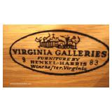  SOLID Mahogany Bracket Foot High Chest by “Henkel Harris Furniture” – auction estimate $300-$600 