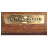  Burl Mahogany Square Coffee Table with Pull Out Tea Trays by “Maitland Smith Furniture” – auction e