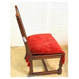  9 Piece Highly Carved and Ornate Oak Depression Refectory Dining Room Set in the Original Finish– a