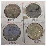 Selection of U.S. Morgan Silver Dollars – auction estimate $20-$50 each 