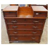  Mahogany Step Down Chest- auction estimate $100-$300 