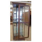  Contemporary Mahogany Display Cabinet by “Howard Miller” – auction estimate $100-$200 