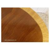  Mahogany Banded and Inlaid Oval Coffee Table by “Kindel Furniture” – auction estimate $100-$300 