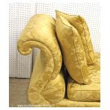  BEAUTIFUL PAIR of Gold Upholstered by “Baker Furniture” – auction estimate $400-$800 
