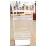  Mid Century Modern Lucite Book Shelf – auction estimate $100-$300 