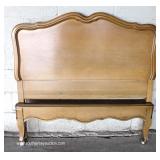  4 Piece French Provincial Bedroom Set with Full Size Bed by “Huntley Furniture” – auction estimate 