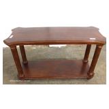  Contemporary Mahogany Inlaid Console Table – auction estimate $100-$300 