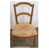  ANTIQUE Ladder Back Chair – auction estimate $50-$100 
