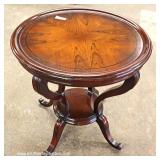  Contemporary Mahogany Decorator Lamp Table – auction estimate $100-$200 