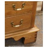  Contemporary 5 Piece Oak Bedroom Set with Queen Size Poster Bed by “Keller Furniture” – auction est