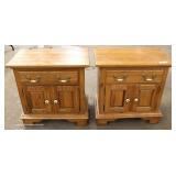  Contemporary 5 Piece Oak Bedroom Set with Queen Size Poster Bed by “Keller Furniture” – auction est