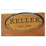  Contemporary 5 Piece Oak Bedroom Set with Queen Size Poster Bed by “Keller Furniture” – auction est