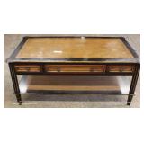  Contemporary Two Tone One Drawer Lamp Table and Coffee Table – auction estimate $100-$300 