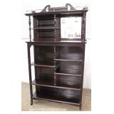  ANTIQUE Mahogany Carved Étagère’ – auction estimate $200-$400 