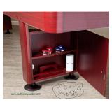 hallenger Shuffleboard Table with Storage Cabinets  — Still in the Box — 