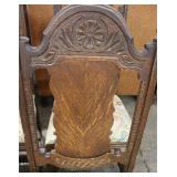  Depression 9 Piece Oak and Walnut Refectory Dining Room Set in the Original Finish  Auction Estimat